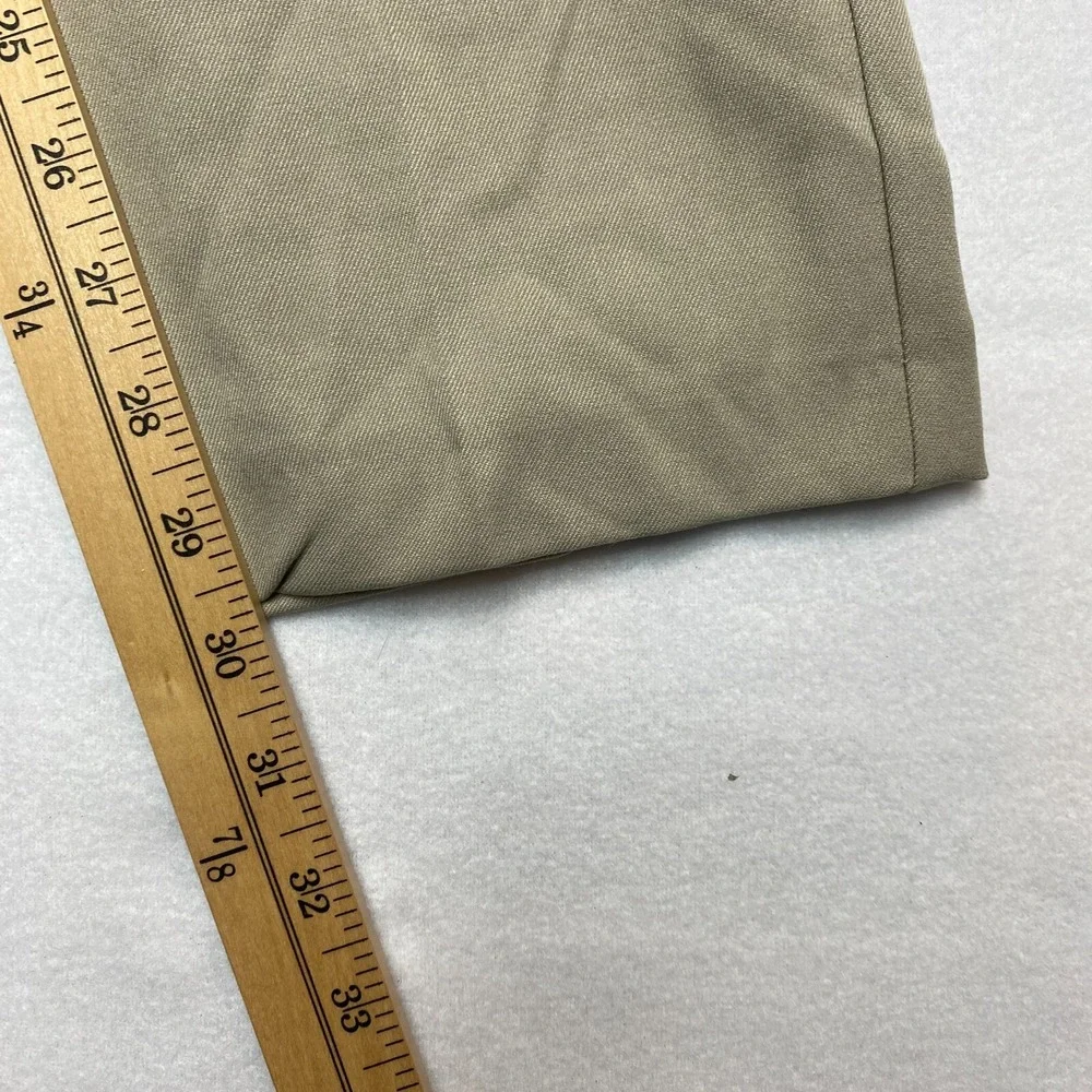 Zara Pants Small Tan Twill Drawstring Waist Jogger